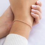 Pulsera Barril Prismc Rose IT🇮🇹 16cm