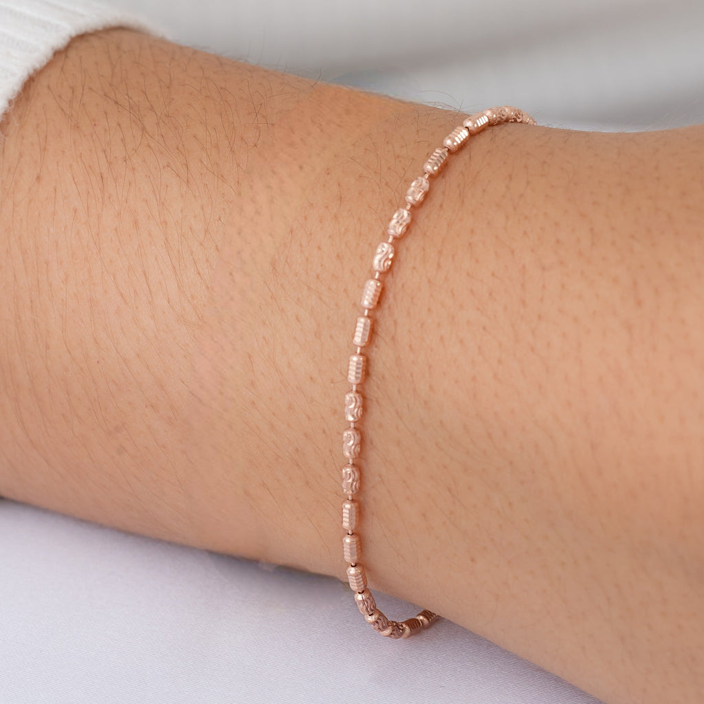 Pulsera Barril Prismc Rose IT🇮🇹 16cm