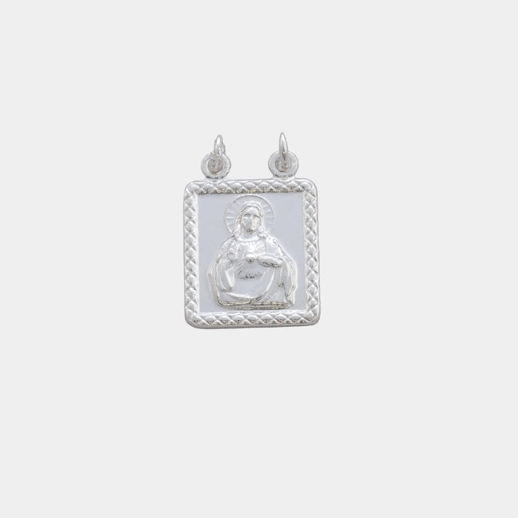 Dije Escapulario - Sagrado Corazon 1,4cm