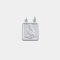 Dije Escapulario - Virgen del Carmen 1,4cm