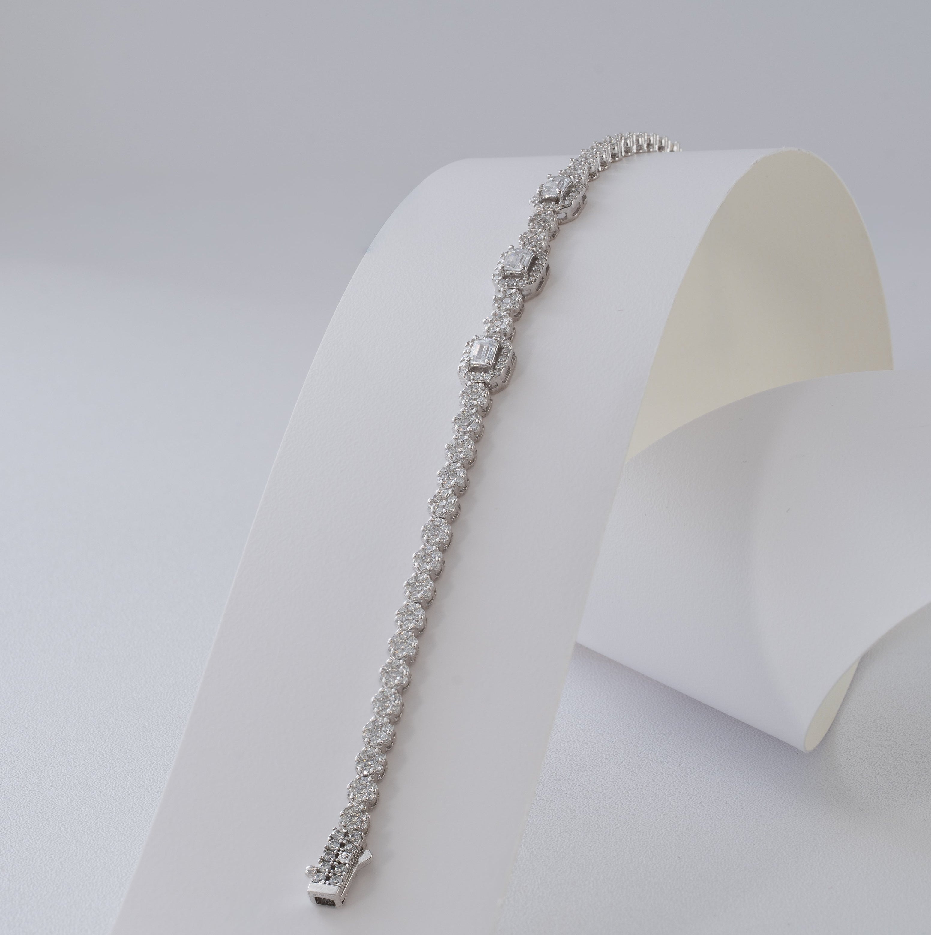 Pulsera Deluxe Crystal 18.5cm MT💎