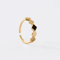 Anillo Duality Clover Ajustable