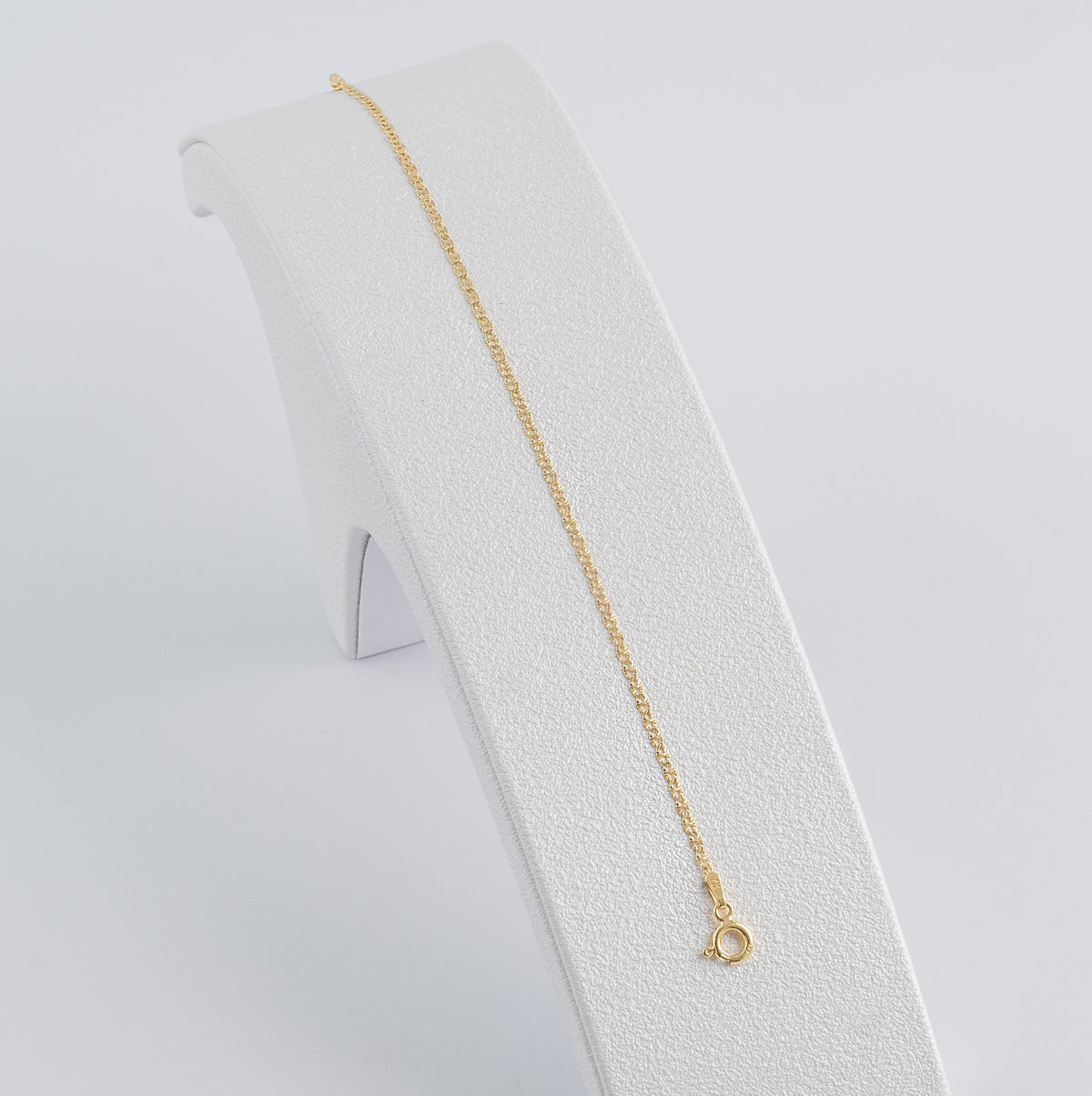 Pulsera Escalerita Con Destellos IT🇮🇹 16.5cm × 1.7mm