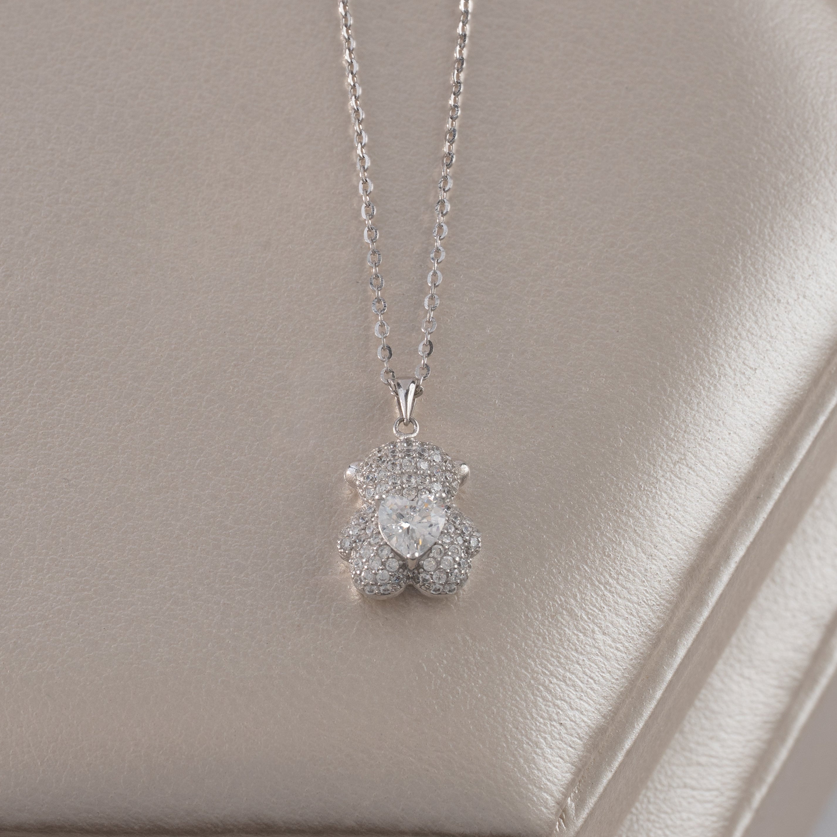 Gargantilla Teddy Crystal 45cm
