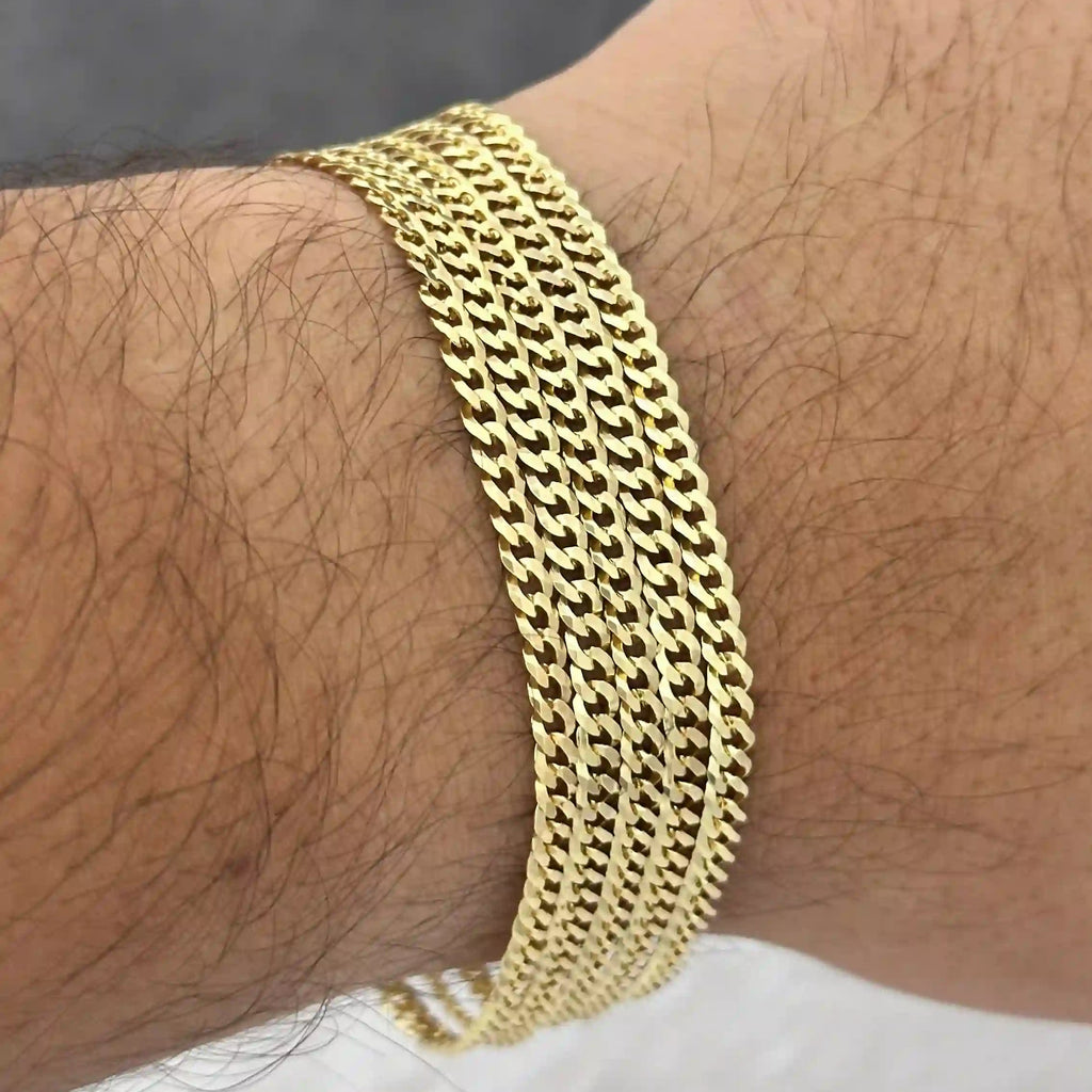 Pulsera Cuban Link IT 3,1mm × 19cm