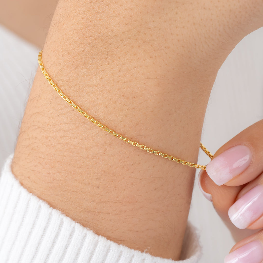 Pulsera Vintage 1.2mm 16cm + Extensor
