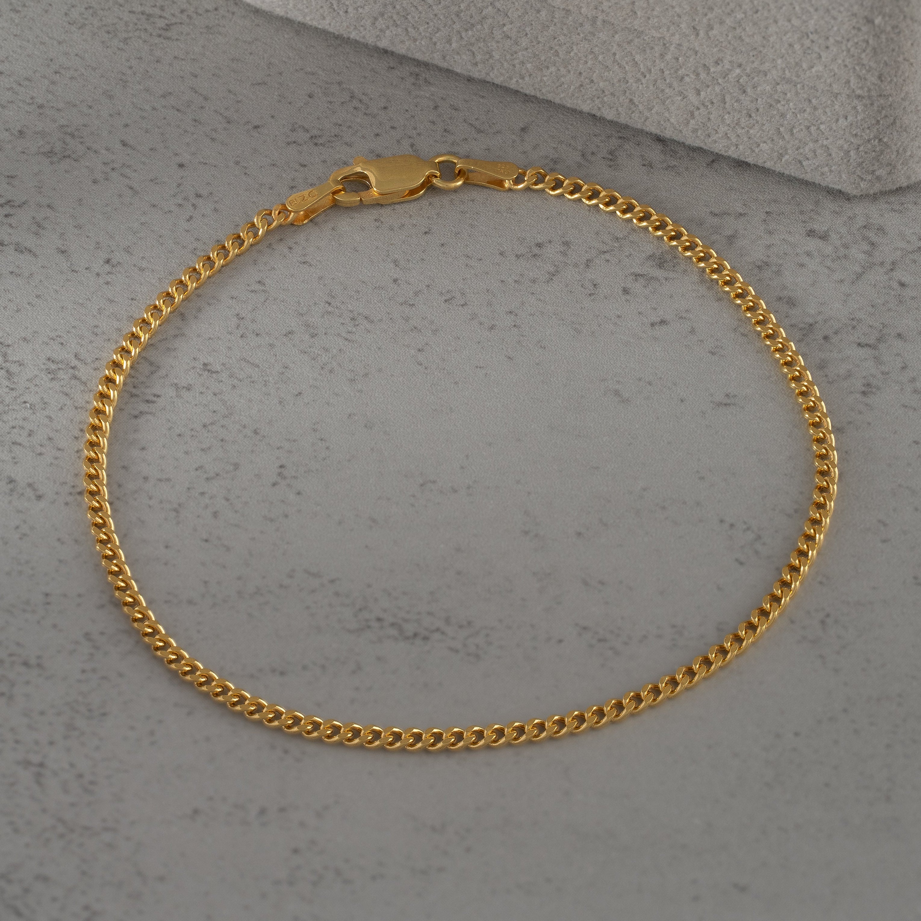 Pulsera Cubana IT 2mm × 19cm