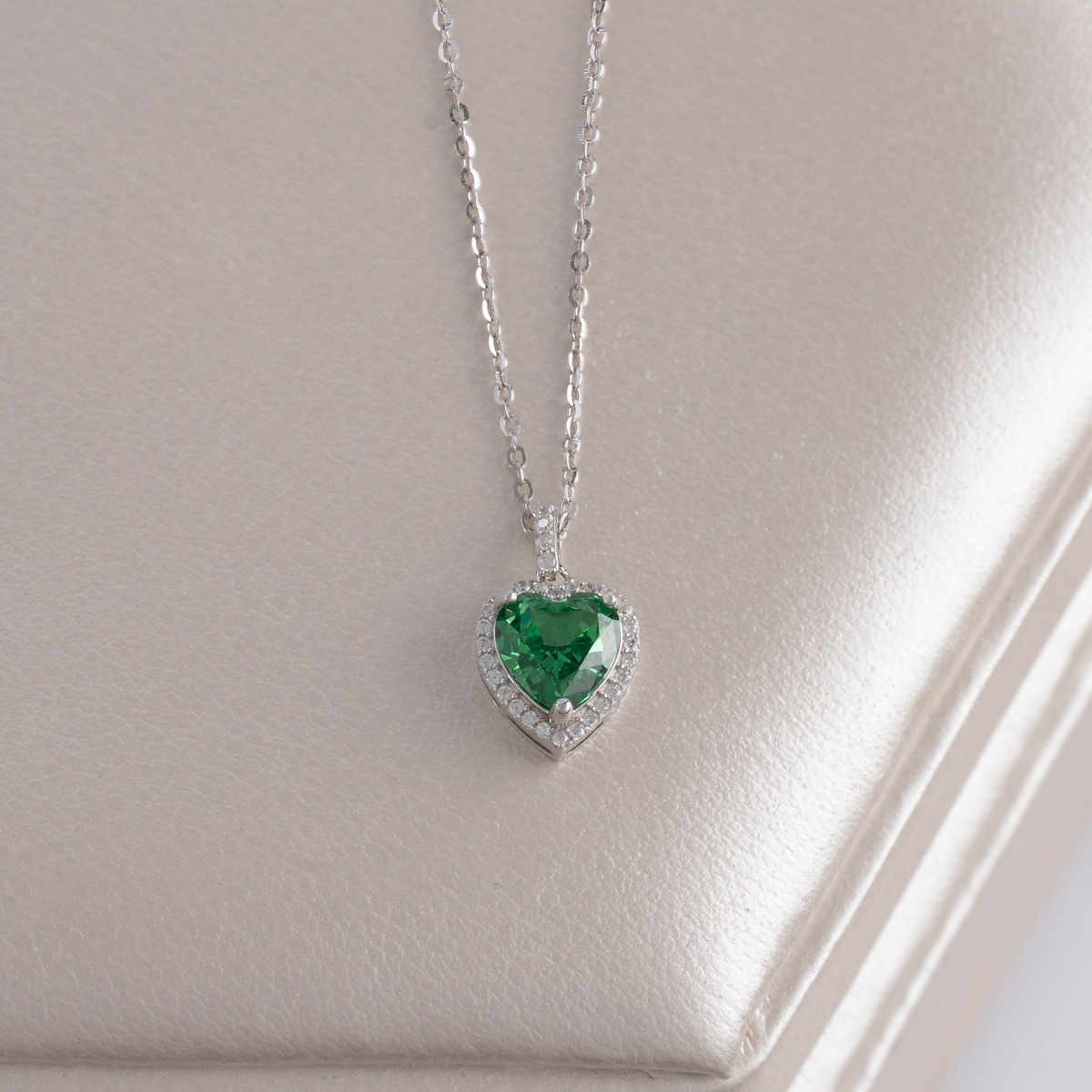 Gargantilla Verde Amour 45m