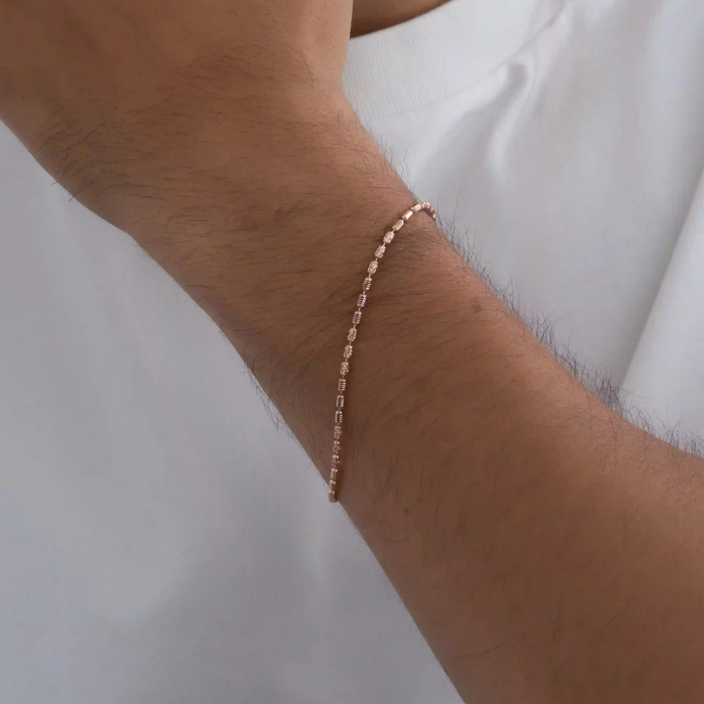 Pulsera Barril Prismc Rose IT 19.5Cm