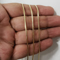 Cadena Serpiente Plana Delg 1mm × 65cm