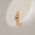 Anillo Ojo Turco Azul Ajustable