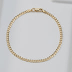 Pulsera Cubana IT 3mm × 19.5cm