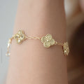Pulsera Clover 1,2cm 18cm