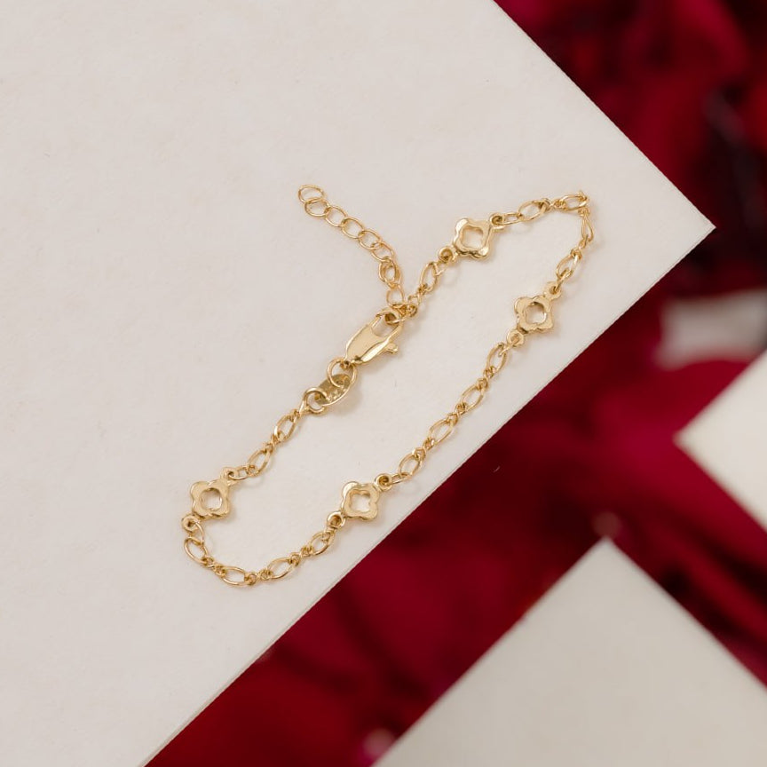 Pulsera Clover Silueta + Extensor