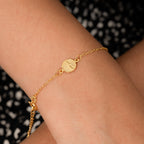 Pulsera Virgen Milagrosa 16.5cm Extensor