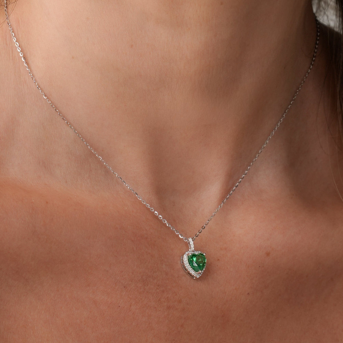 Gargantilla Verde Amour 45m