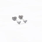 Topo Heart 2x3mm