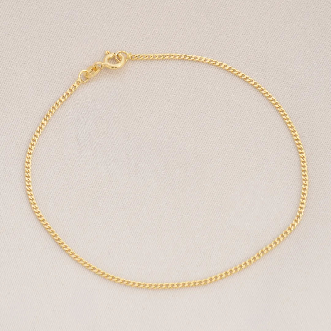 Pulsera Cubanita IT 1,5mm 19.5Cm