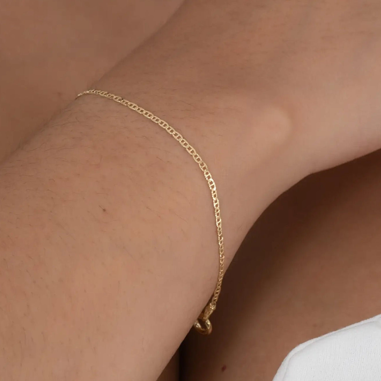 Pulsera Escalerita Con Destellos IT 16.5cm × 1.7mm