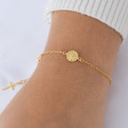 Pulsera Virgen Milagrosa 16.5cm Extensor