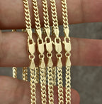Cadena Cubana Link 🇮🇹IT 3,1Mm × 65Cm