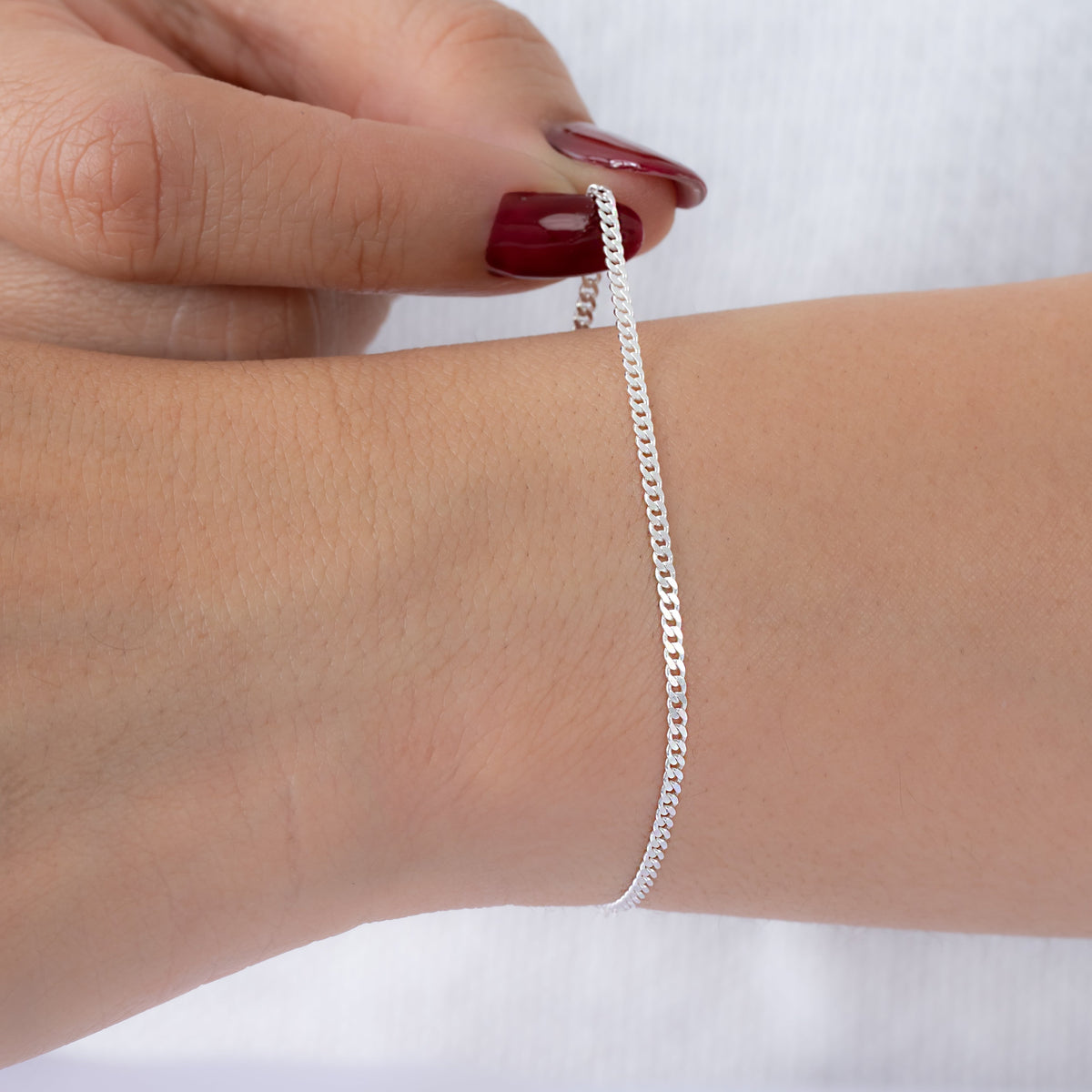 Pulsera Cubana 1,9mm × 16cm