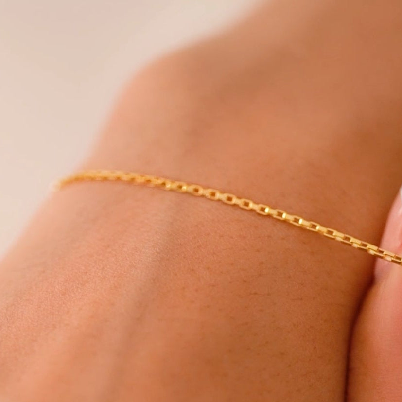 Pulsera Vintage 1.2mm 16cm + Extensor