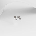 Topo Heart 2x3mm