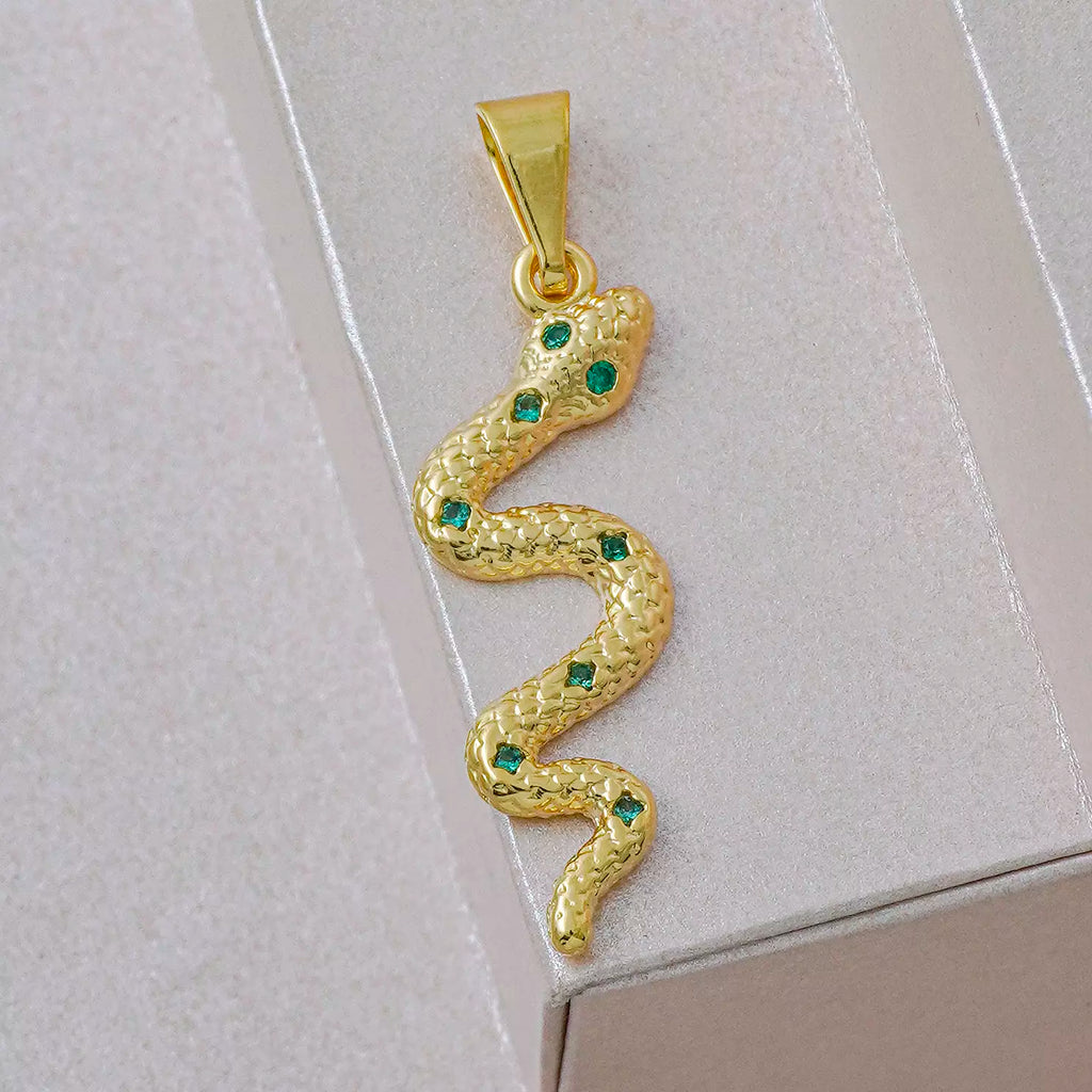 Dije Serpiente Verde