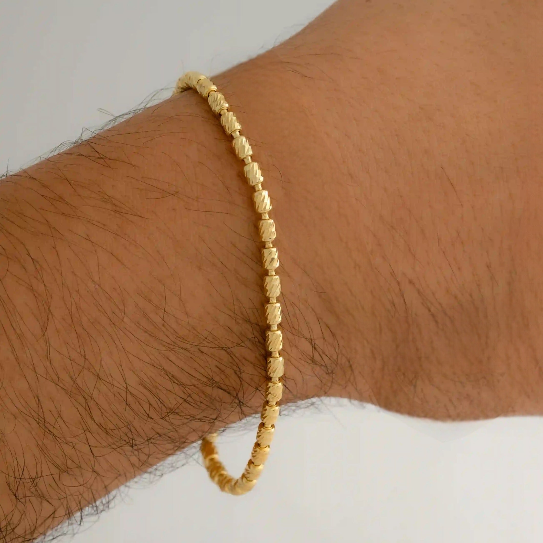 Pulsera Barril italy 3mm 19.5Cm