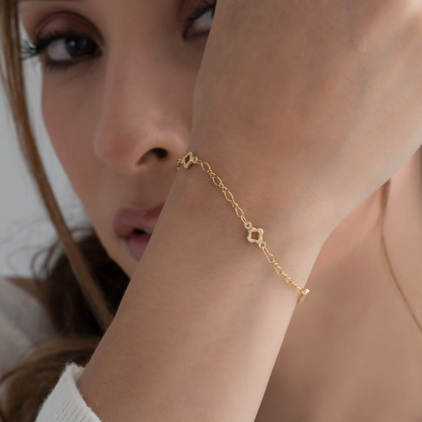 Pulsera Clover Silueta + Extensor