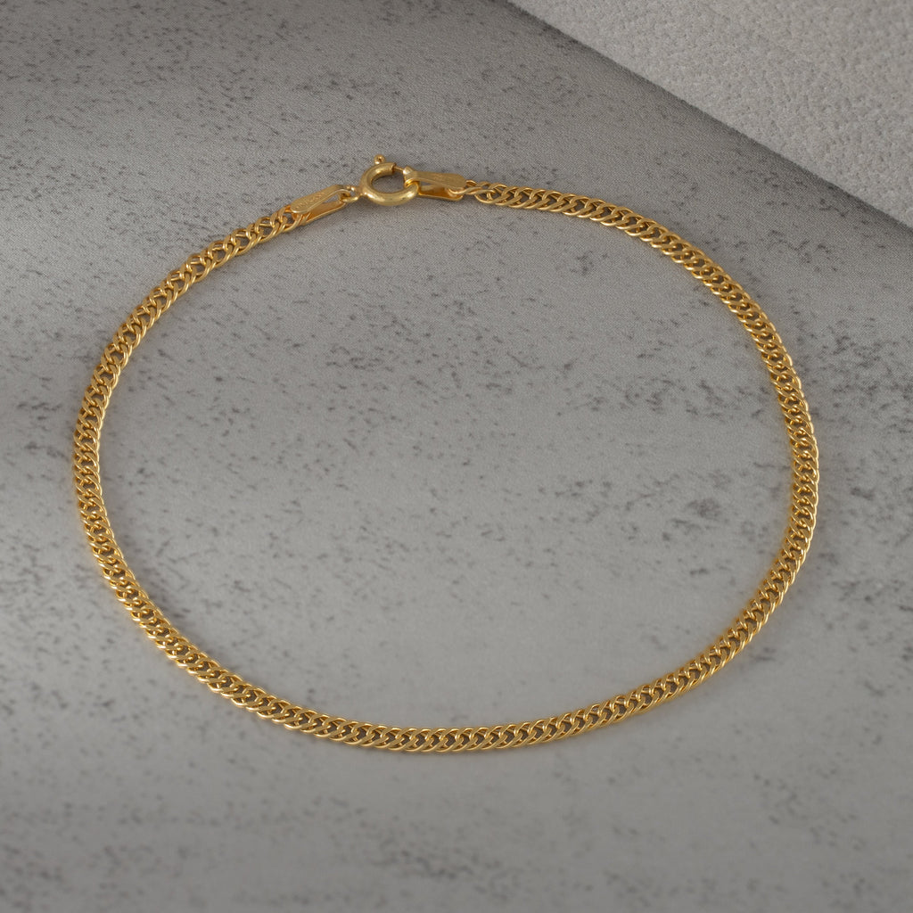 Pulsera Cubana Continua IT 2,3mm 19cm