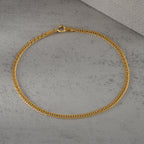 Pulsera Cubana Continua IT 2,3mm 19cm