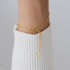 Pulsera Virgen Milagrosa 16.5cm Extensor
