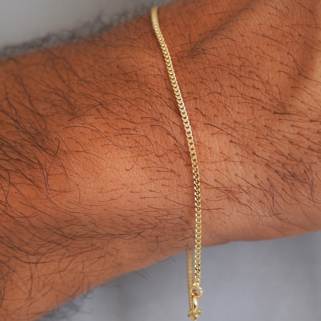 Pulsera Cubanita IT 1,5mm 19.5Cm