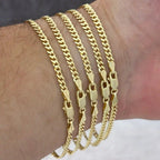 Pulsera Cuban Link IT 3,1mm × 19cm