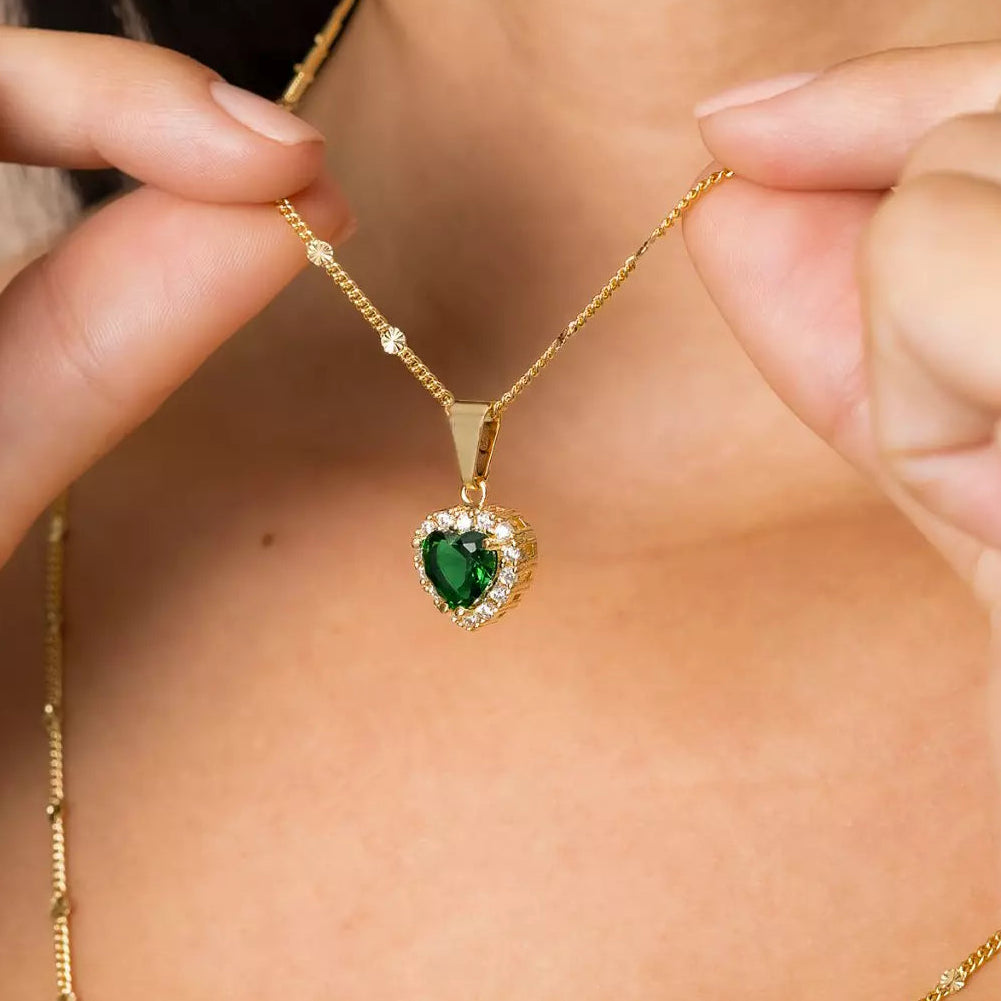 Dije Green Heart