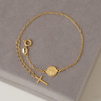 Pulsera Virgen Milagrosa 16.5cm Extensor
