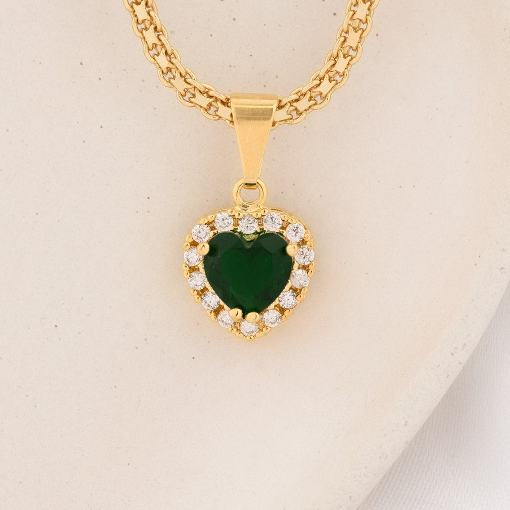 Dije Green Heart
