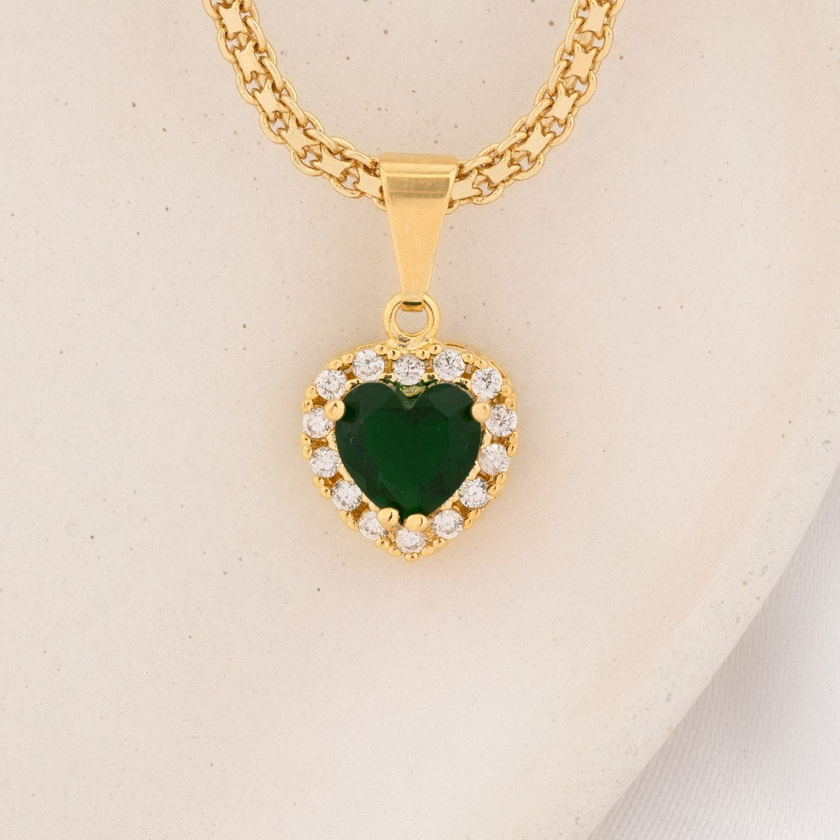 Dije Green Heart