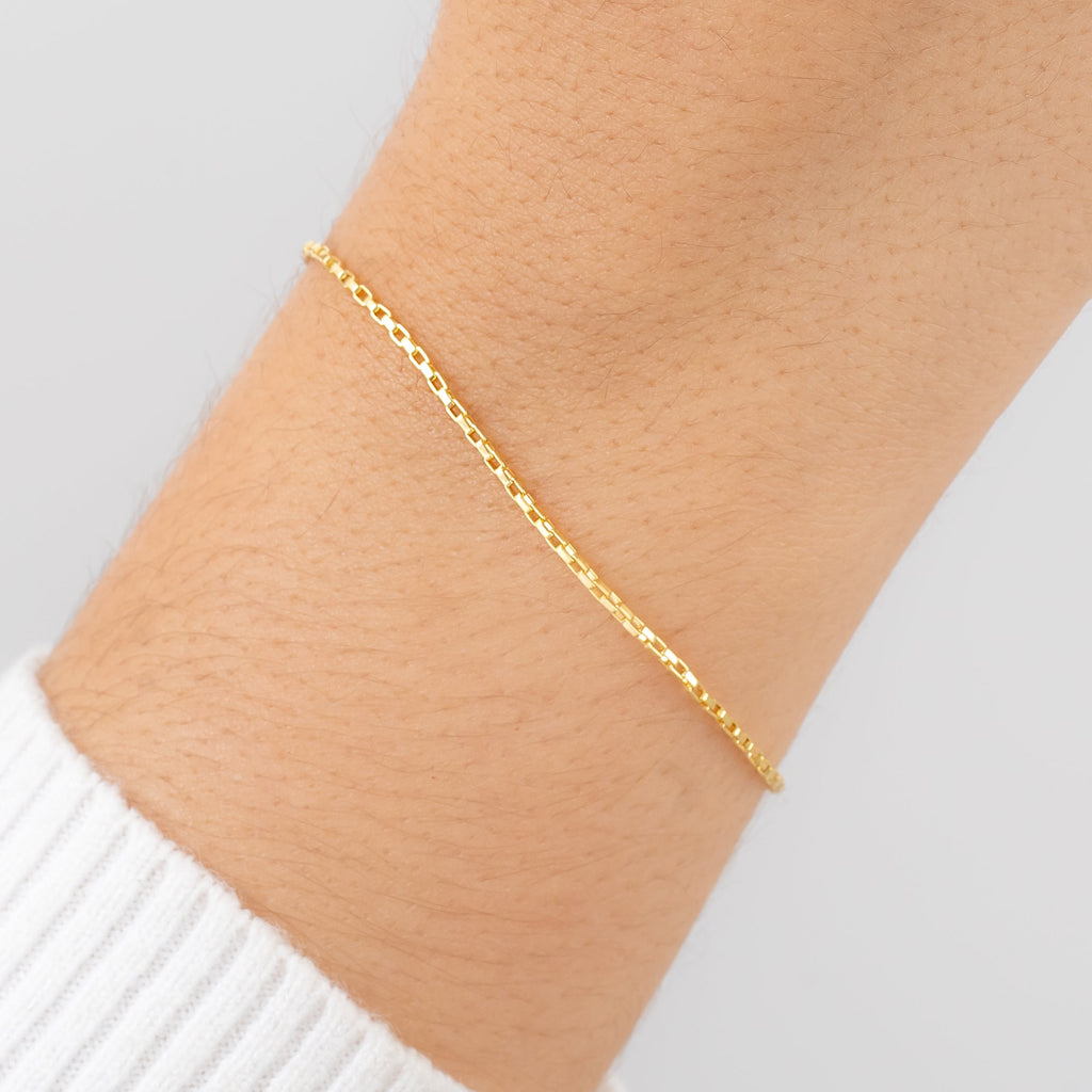 Pulsera Vintage 1.2mm 16cm + Extensor