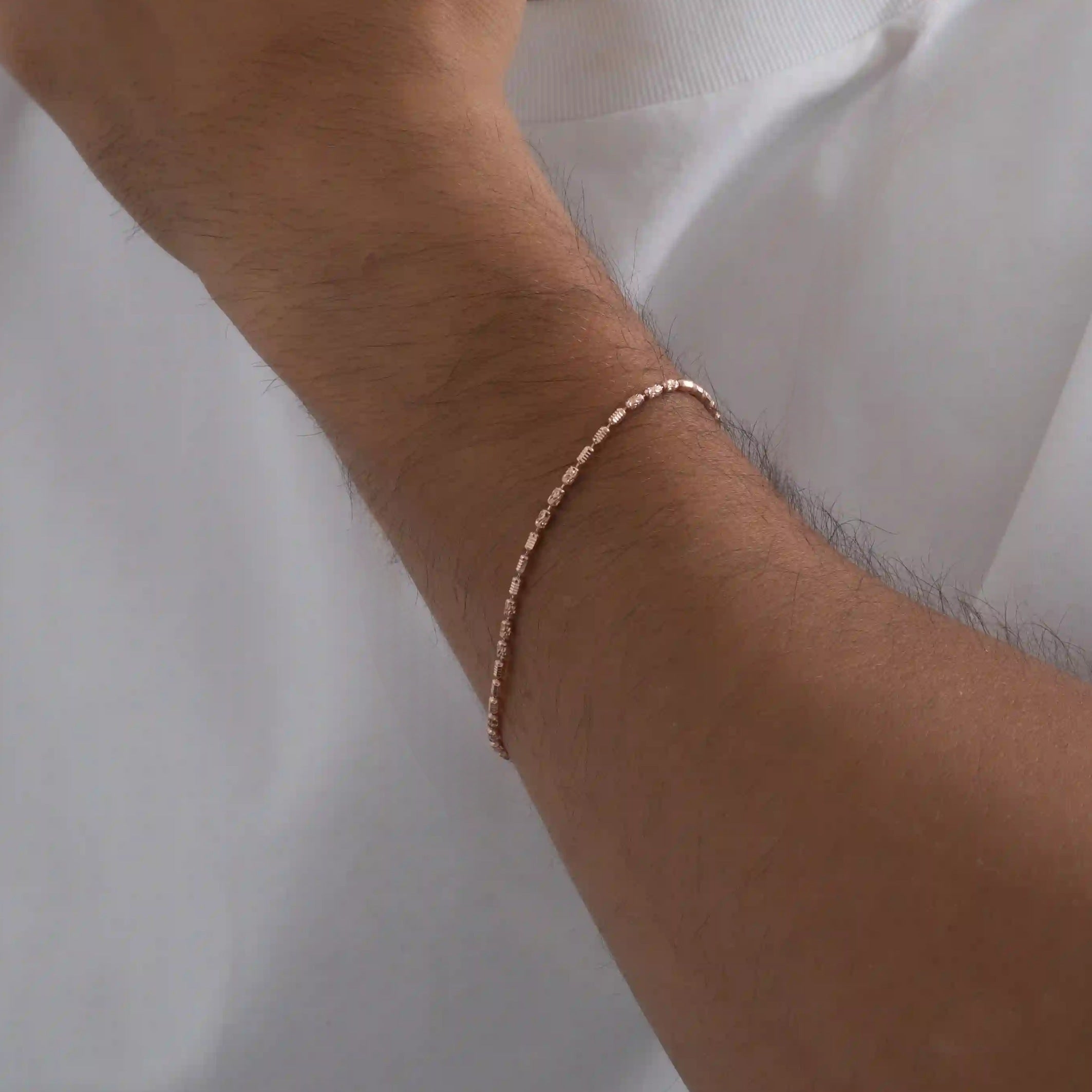 Pulsera Barril Prismc Rose IT 19.5Cm