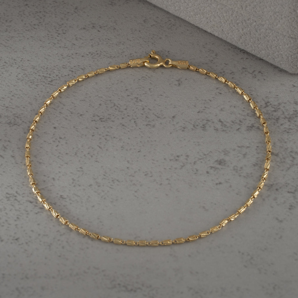 Pulsera Tube Gold IT 19.5cm