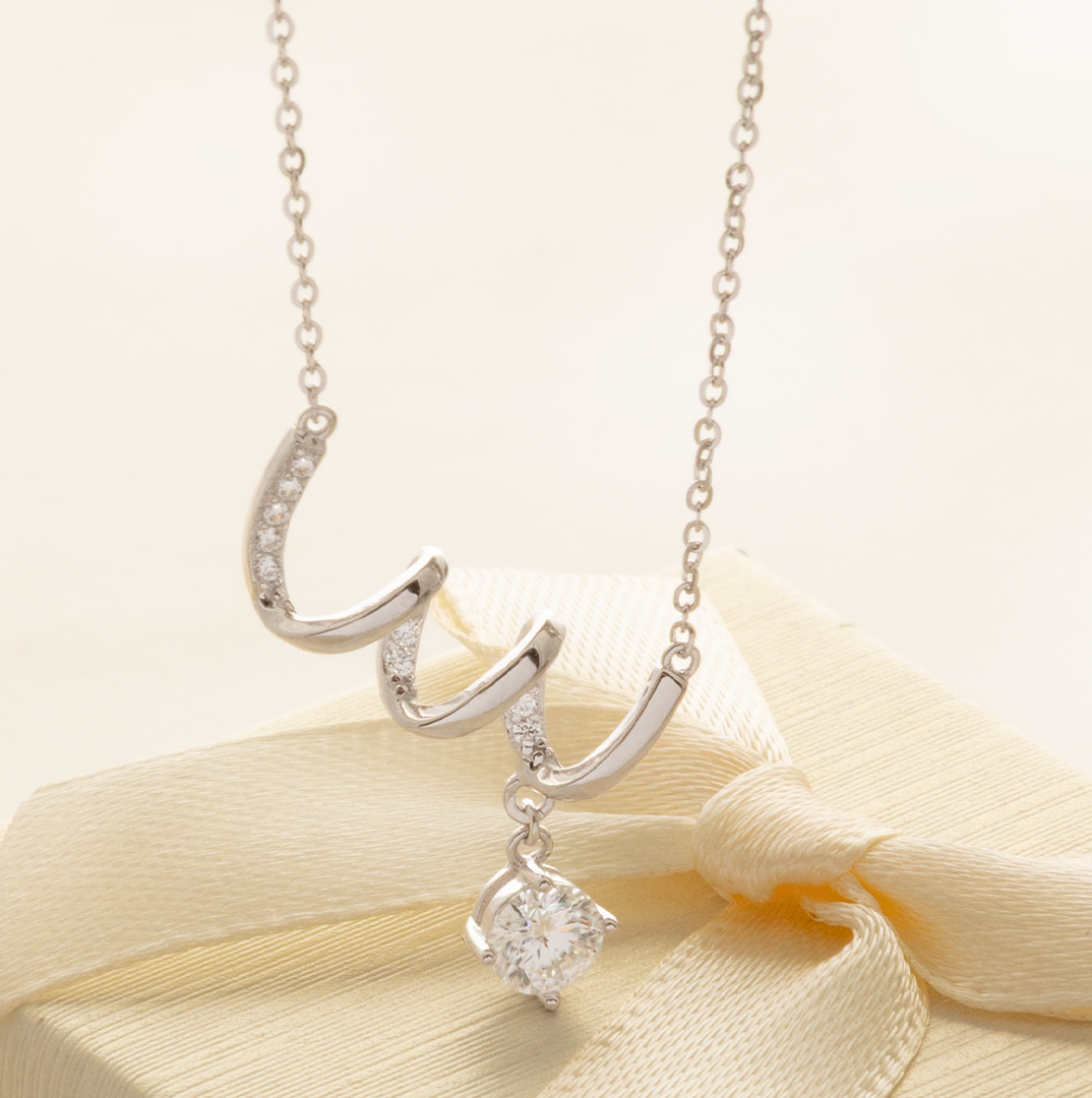 Gargantilla Wave Crystal 40cm + Extensor