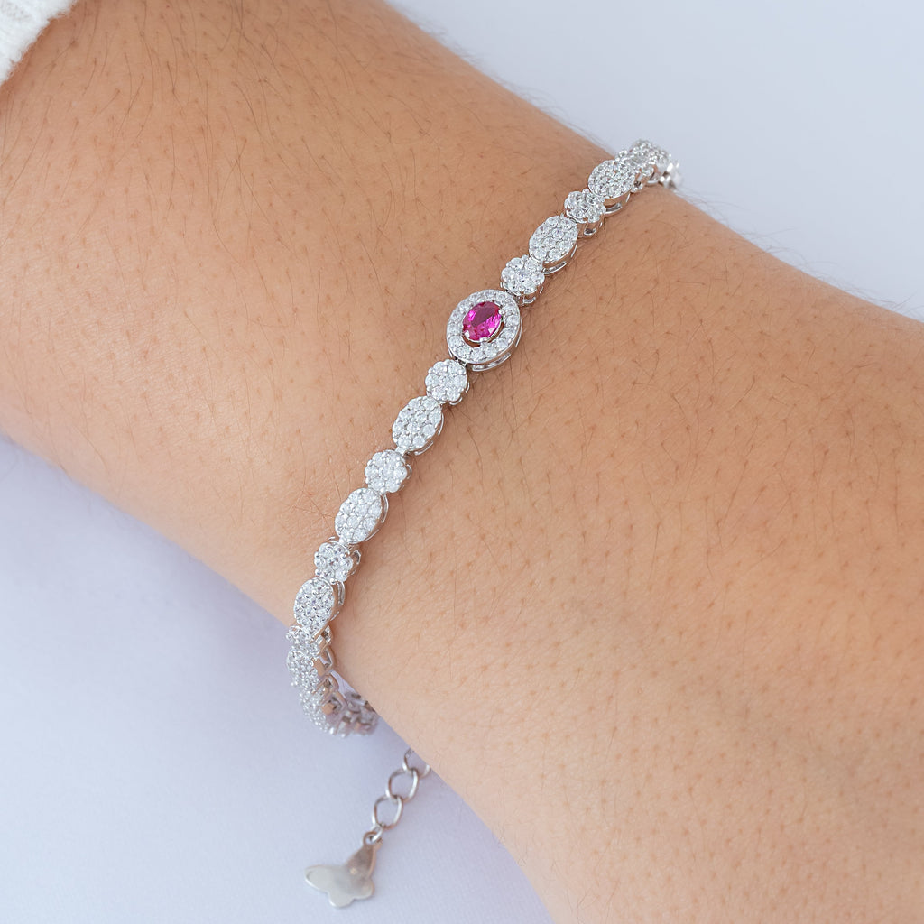 Pulsera Deluxe Pink 15cm + Extensor