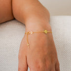 Pulsera Virgen Milagrosa 16.5cm Extensor