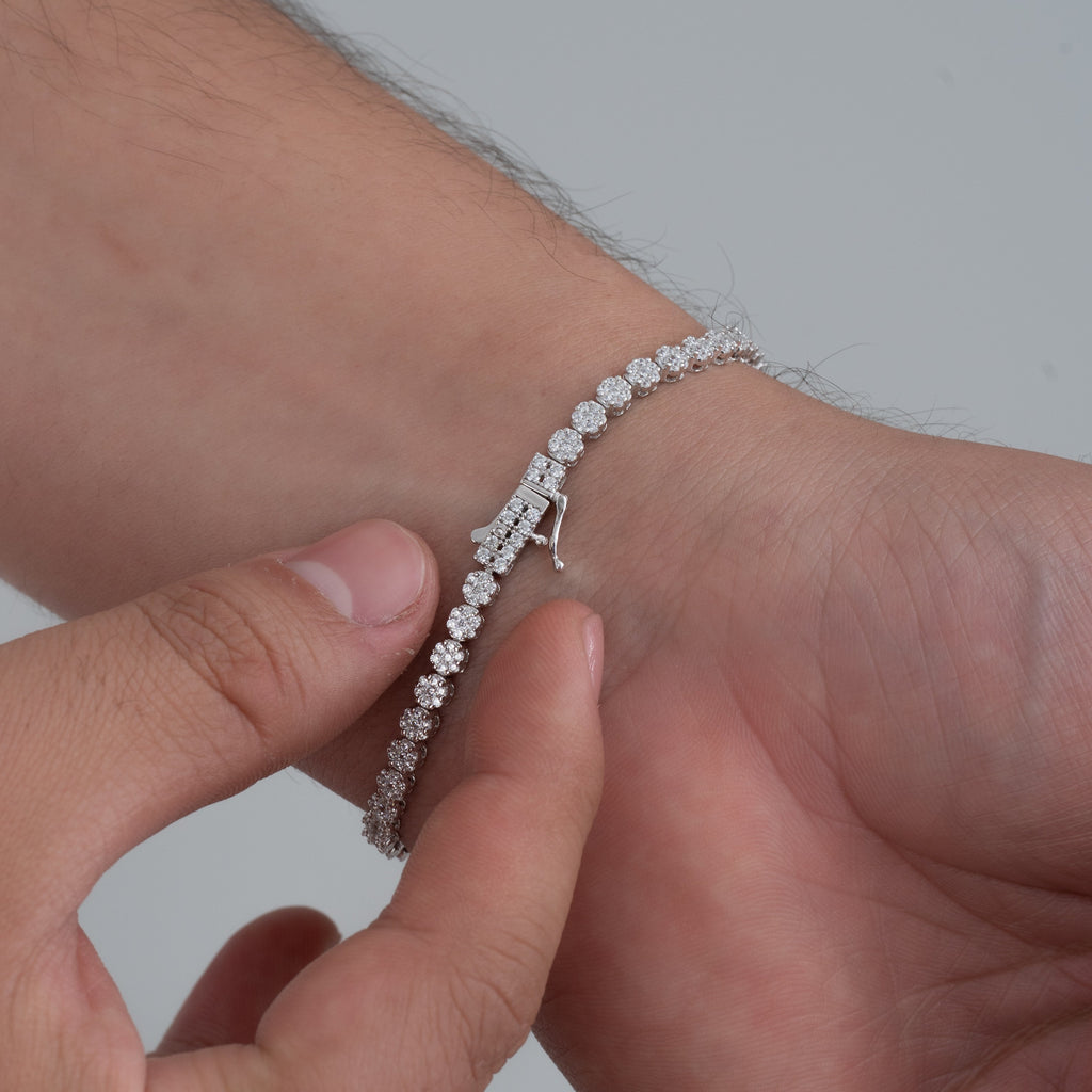 Pulsera Deluxe Crystal 18.5cm MT💎