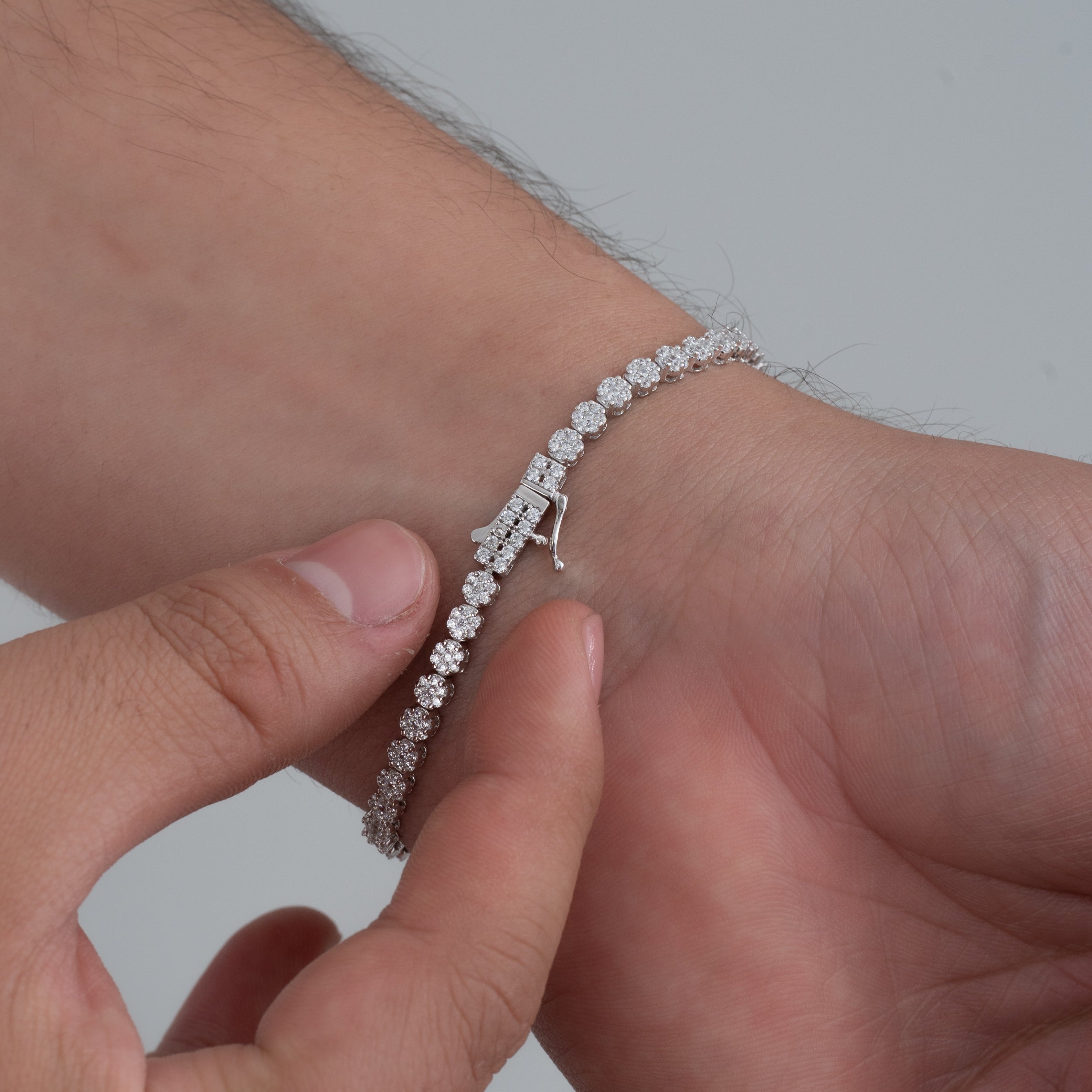 Pulsera Deluxe Crystal 18.5cm MT💎