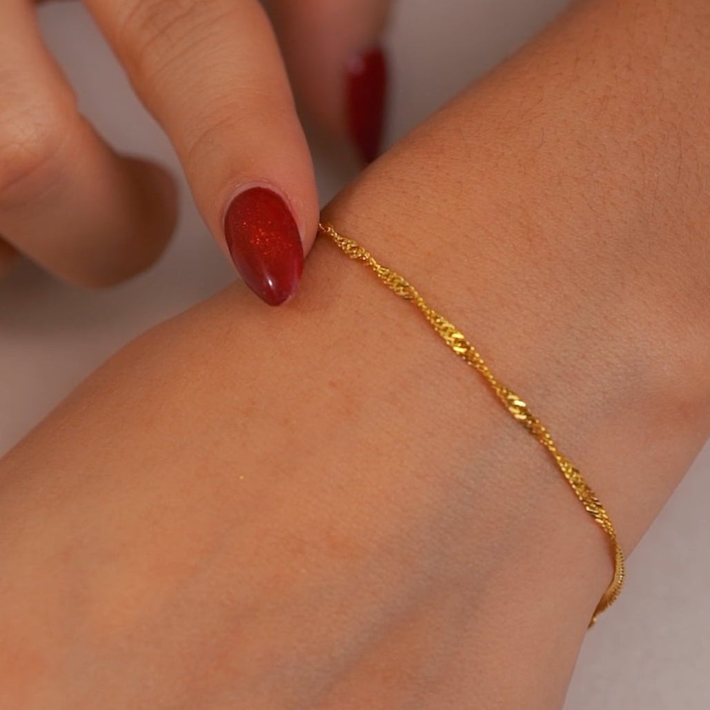 Pulsera Singapur IT 16cm × 1.8mm