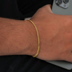 Pulsera Cubana Plana 20Cm